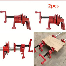 Heavy Duty Fast Release 3/4'' Wood Gluing Pipe Clamp For Woodworking Cast Iron
