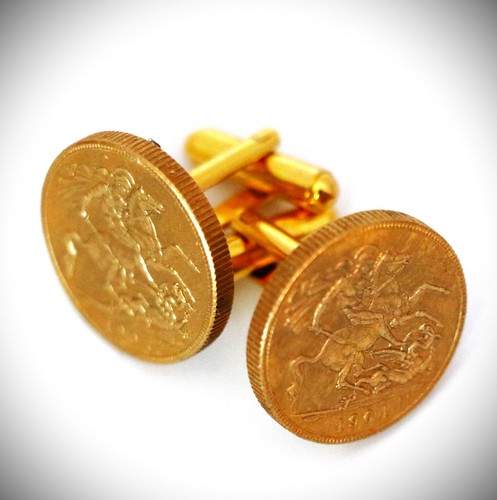 Unique cufflinks sovereign - unique,