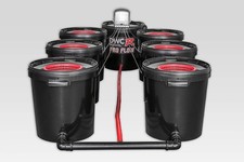 6 Pot RDWC Pro Flow Hydroponic Deep Water Culture System