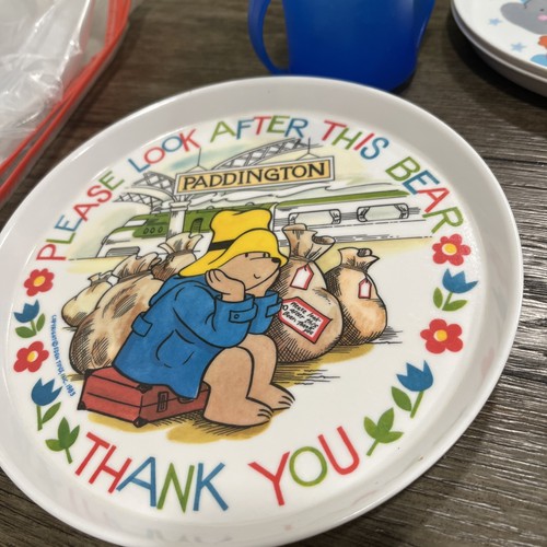 Paddington bear plate - plate, silite