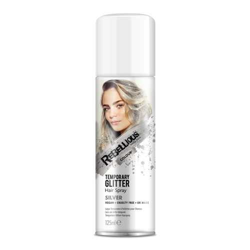 Glitter hair colour spray - hair,