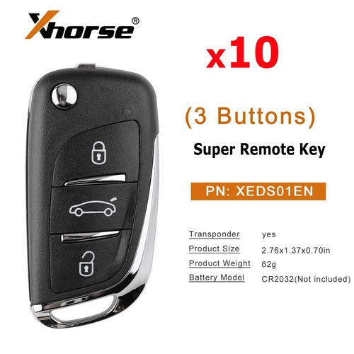 10x xhorse xeds01en super - 10x,