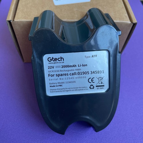 New genuine gtech battery - gtech, 22v