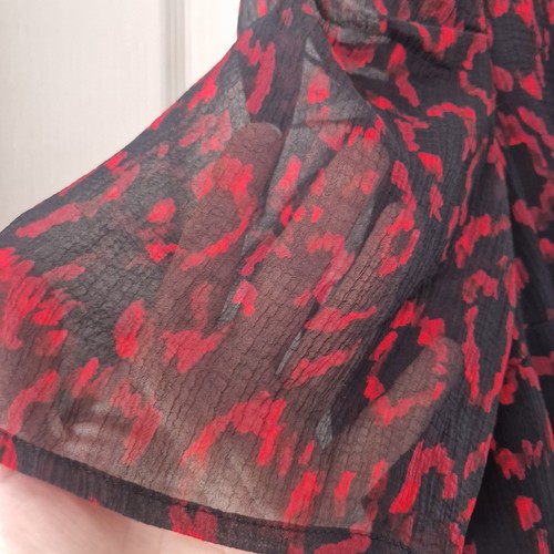 Lindex red leopard - leopard, print