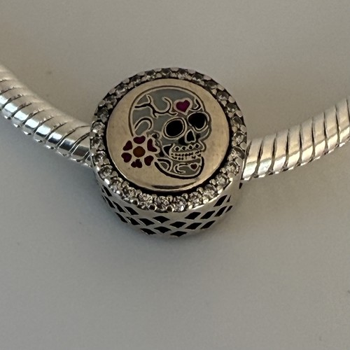 Pandora skull charm s925 - s925, ale