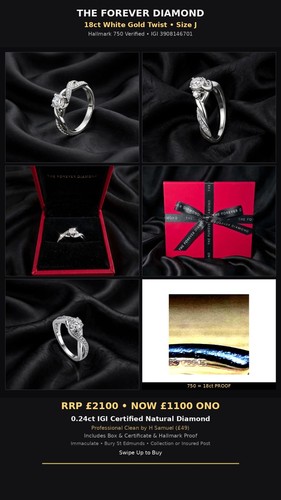 The forever diamond - diamond, engagement