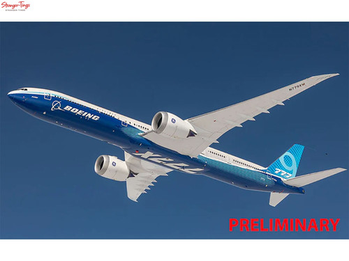 Revell boeing 777 model - 777-9, kit