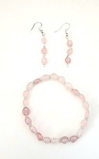 Natural gemstones rose - natural, quartz
