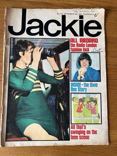 Jackie magazine september - magazine,