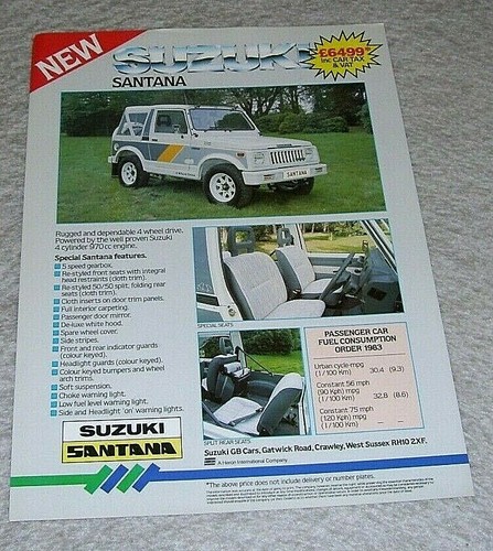 Suzuki santana sanatana - suzuki,