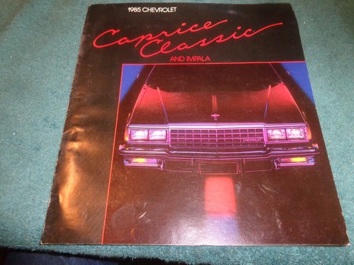 1985 chevrolet caprice classic - 1985,