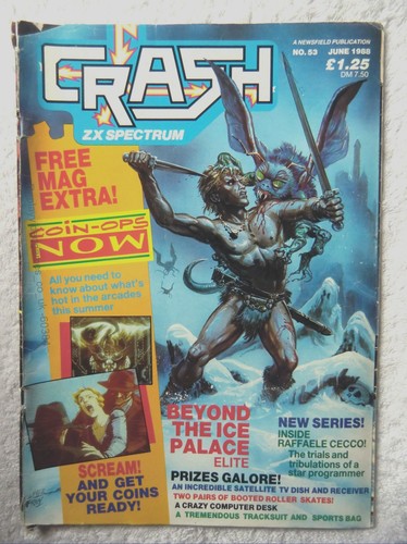 60384 issue crash magazine - 53,