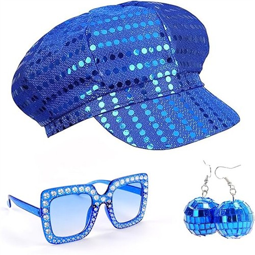 70s sequin hat - abba,