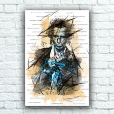 Keith Richards Abstract Poster