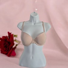 Women Matalan Push Up Bra Underwired Lightly Padded Nude Size 34 C