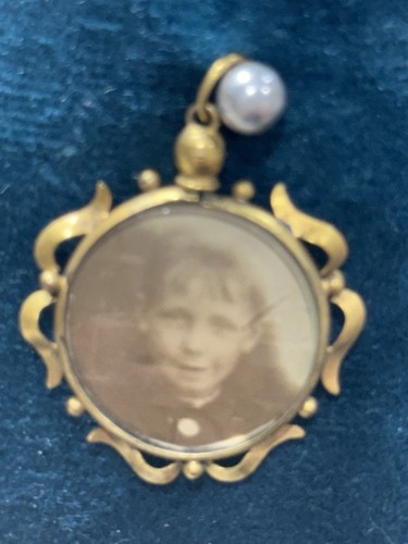 Edwardian mourning memento - mourning,
