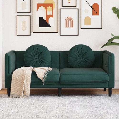 Sofa with cushions - cushions, 2-seater