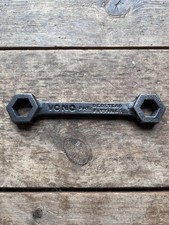 Vintage Collectable Cast Iron Bedstead Spanner by Vono