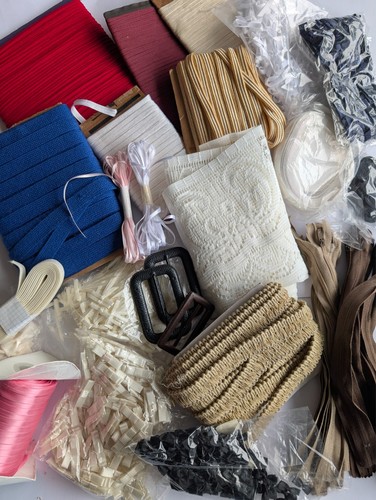Job lot 132 vintage ribbon - vintage,,
