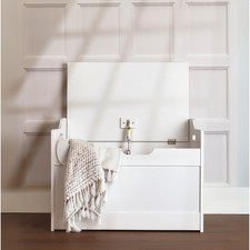 White square toy box - square, large