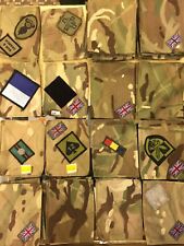 MTP British Army Blanking Patch Tabs Uniform UBACS Shirt Smock Badge Rank Slide