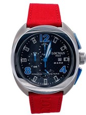 Locman Mare Titanium Watch 47mm 130KCAR/590 Chrono Wr100m Very Discounted New