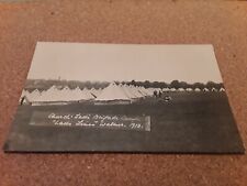 POSTCARD BRITISH MILITARY CAMP