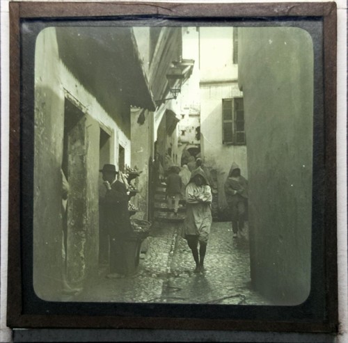 Antique magic lantern slides - antique,