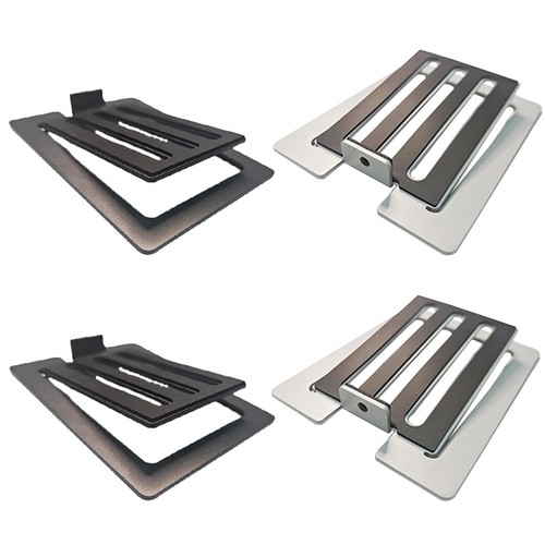 Tilted desktop speaker stands - tilted,