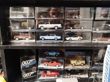 GE Fabbri LTD 1/43  James Bond 007 Film Franchise Models, Various Available.