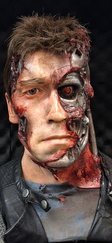 The terminator lifesize prop - the,