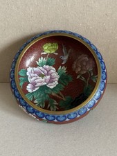 Metal Flowers and Bird design Dish - Floral Metal Bowl  #AGT237