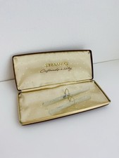 Vintage Sheaffer’s Pen / Pencil Box - Case Only - Gold Lined Case