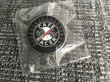 Cafe racer motorcyle enamel - racer,