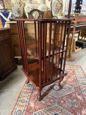 Mahogany Revolving Bookcase