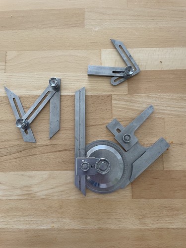 Vintage universal bevel - vintage, square