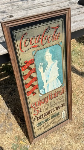 Vintage coke cola - vintage, wall