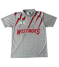 West Indies ICC cricket lighting/ thunder 1993 world series retro Sports Shirt