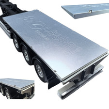 Metal Flatbed Trailer for Tamiya 1/14 RC Truck Scania 1:14 RC Trailer Tractor