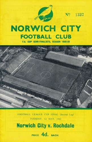League cup final programme - cup,