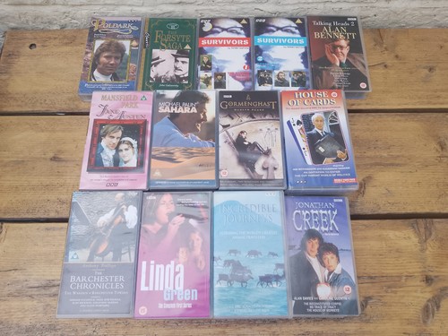 Joblot bbc vhs tapes - of,