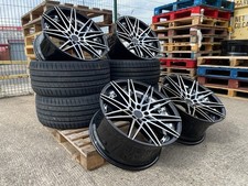 Brand new 20” alloy wheels & tyres Fits Vw T5 T6 Transporter HIGH LOAD VIVARO