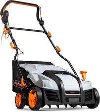 VonHaus Lawn Scarifier, Aerator & Grass Rake Electric 1800W, Dethatch/Rake...