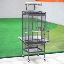 Extra Large Cage Large Open Playtop Parrot Bird Cage for Cockatiels with Stand