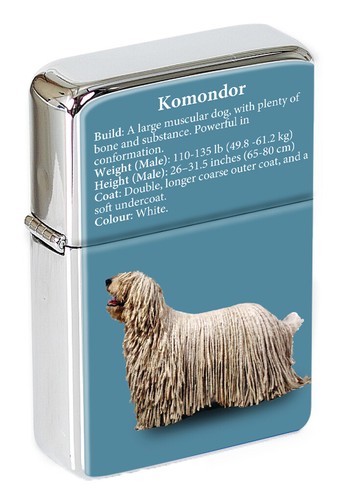Komondor flip top lighter - flip,