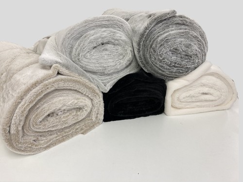 Plush fur fabric faux super - fur,