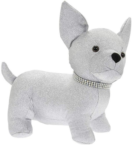 Silver bling chihuahua - bling,