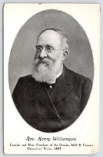 Dundee Scotland~Unitarian Henry Williamson~Mill & Factory Operative Union~c1907