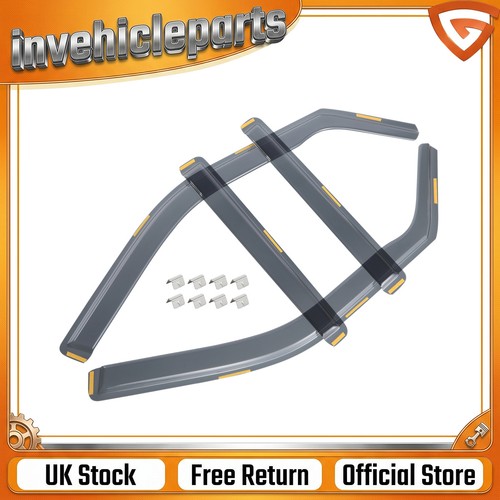 Tinted wind deflectors - tinted,