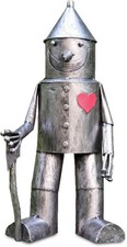 Tin Man Garden Ornament Lawn Art Sculpture Statue Yard Home Decor Small